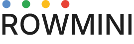 ROWMINI Main Logo on Light Background
